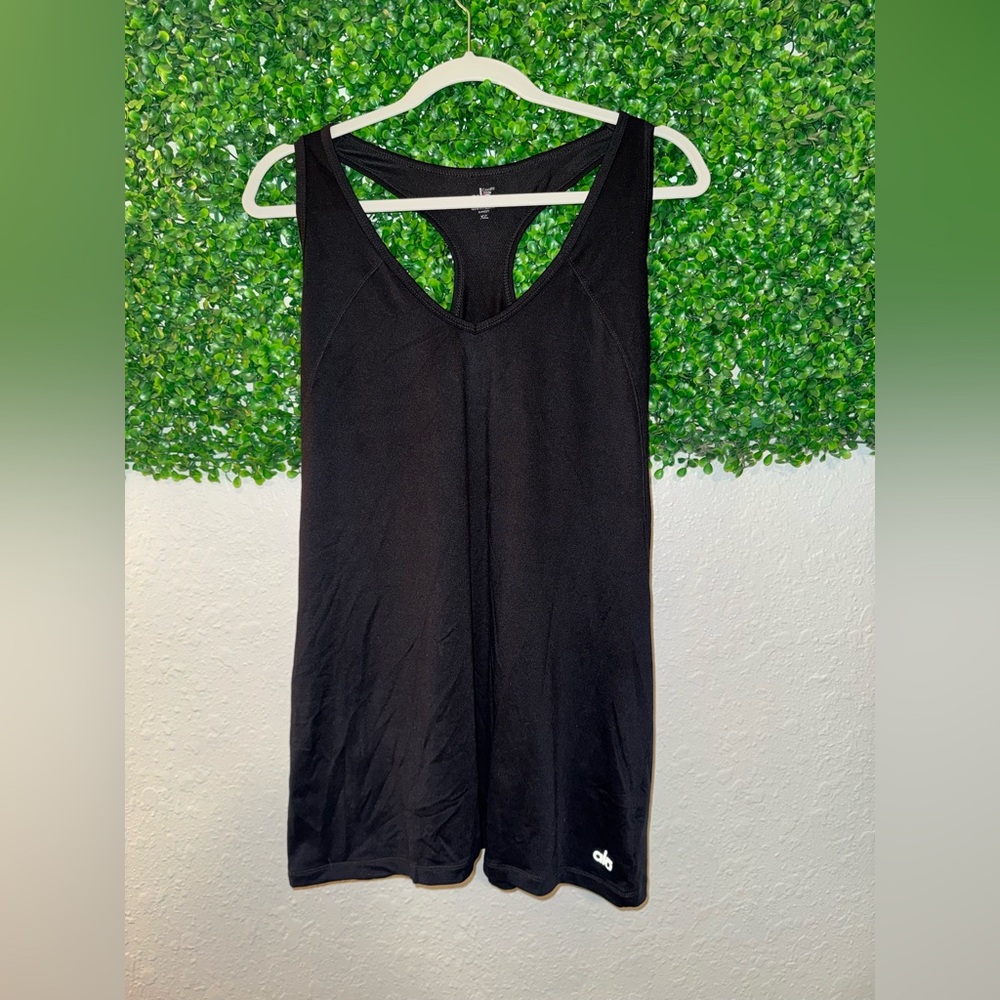 ALO Cool Fit Women's Black Tank Top Size XXL